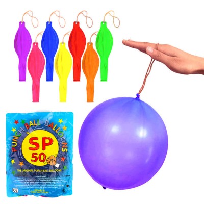 PUNCH BALL BALLOON 50CT/PACK